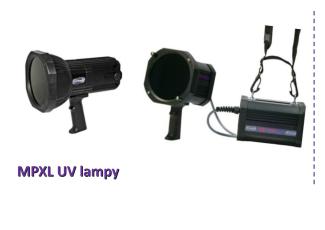 Labino MPXL UV lampy SX a 135, MT, NDT